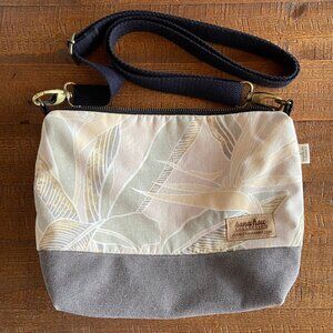 Upcycled Aloha Shirt Crossbody Purse Bag Made in Hawaii